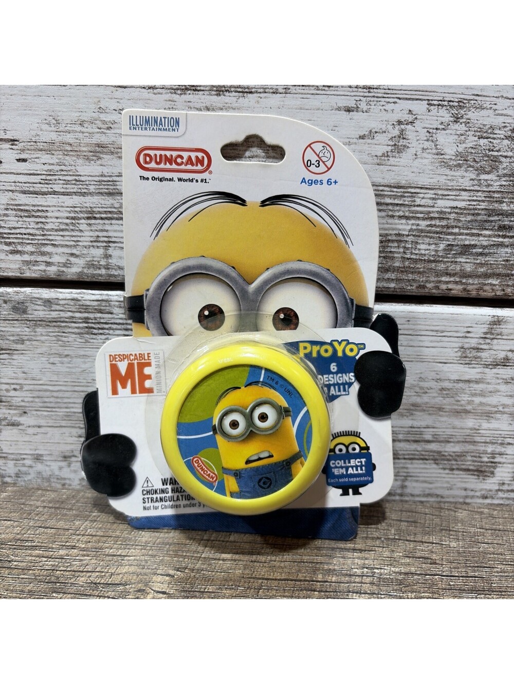 Collectible Minion DUNCAN Despicable Me WHAAAAT! Pro-Yo W/ Sound Affect 2014 New